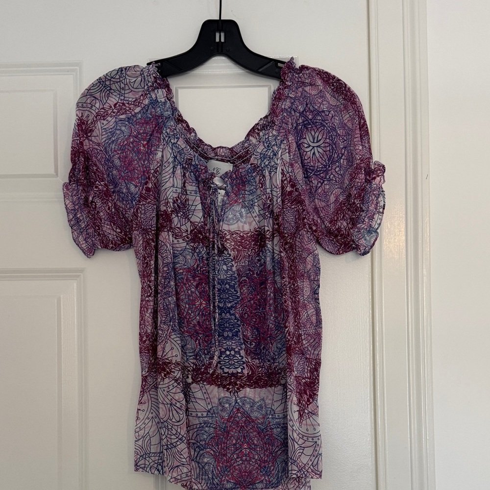 NG Collection Multi-colored Blouse - Picture 6 of 7